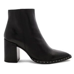 TONY BIANCO Bailey Leather Studded Booties Boots in Black Albany - Size US 6.5